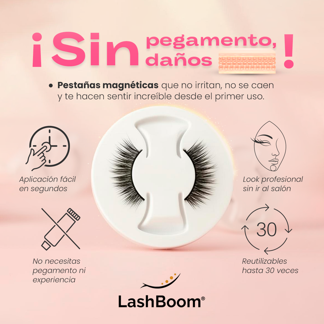 LashBoom® | Pestañas magnéticas