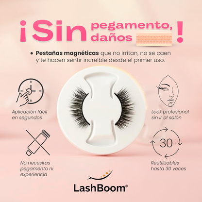 LashBoom® | Pestañas magnéticas