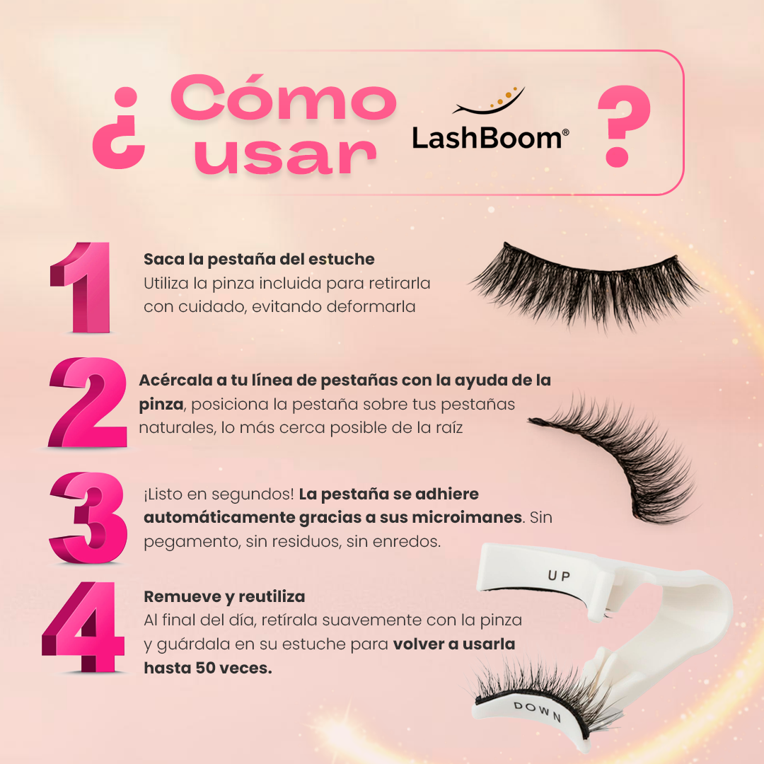 LashBoom® | Pestañas magnéticas