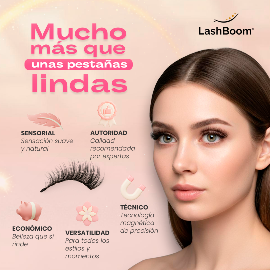 LashBoom® | Pestañas magnéticas