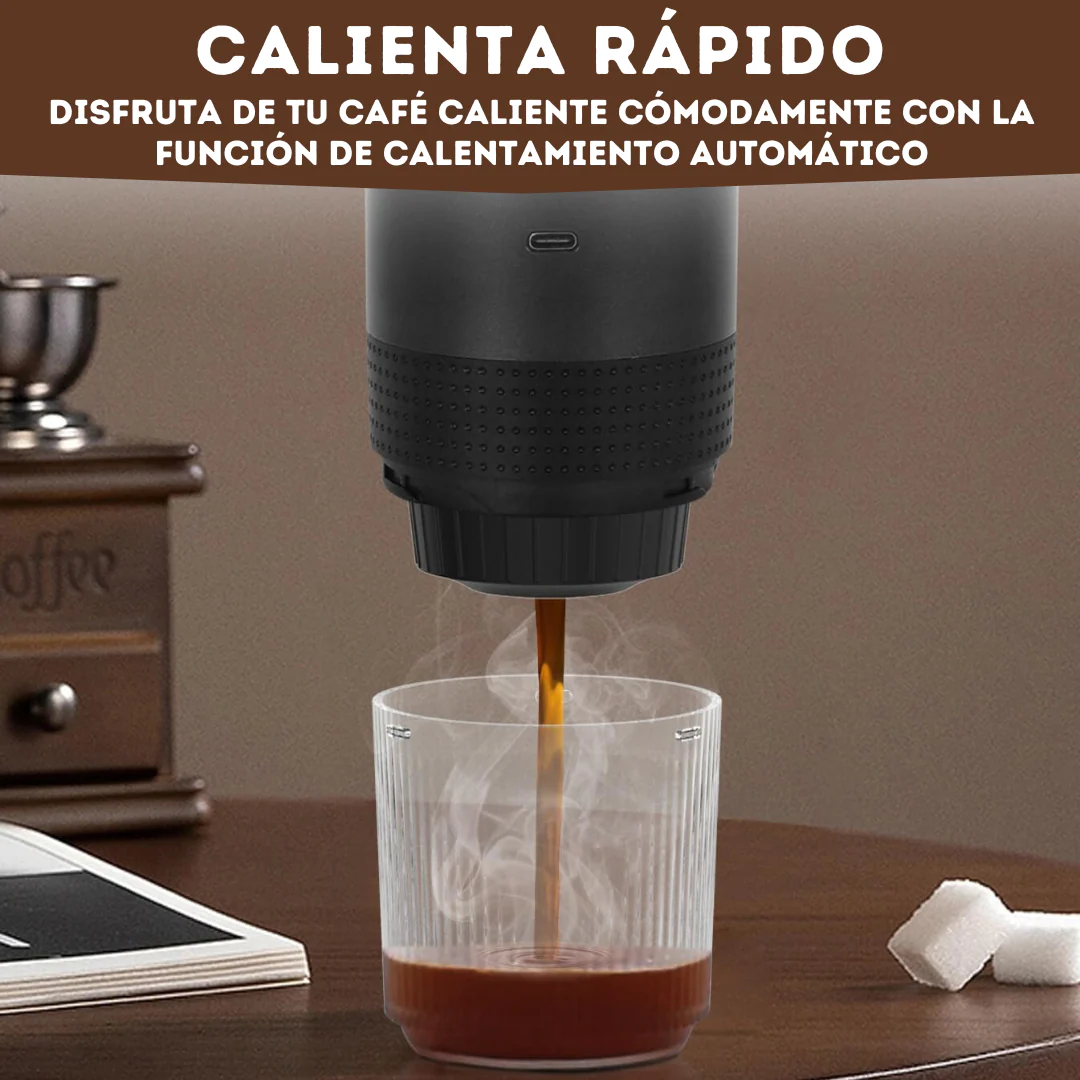 CaféGo™ Cafetera Portátil 3 en 1 | ¡Café Profesional en Cualquier Lugar!