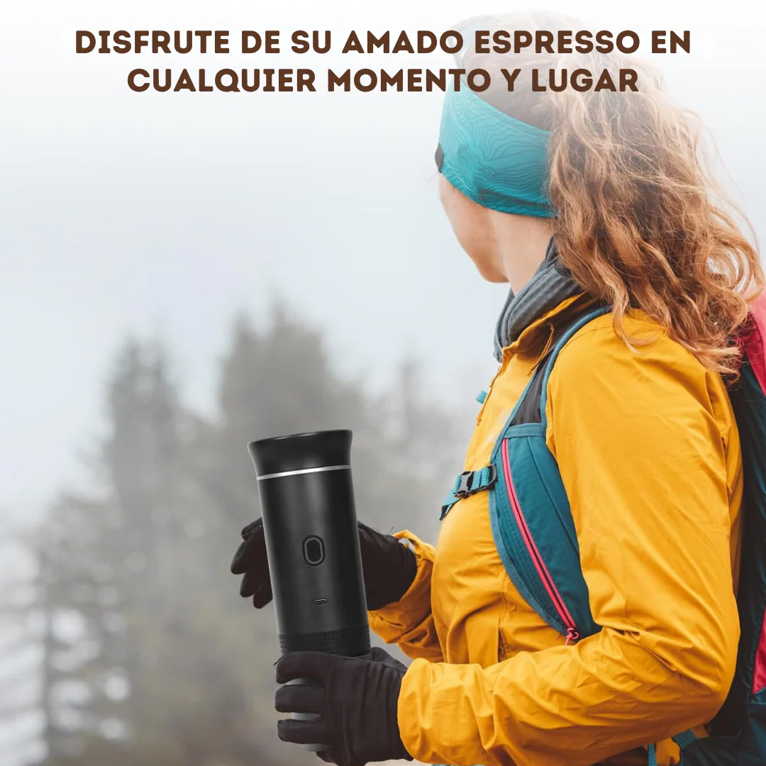CaféGo™ Cafetera Portátil 3 en 1 | ¡Café Profesional en Cualquier Lugar!