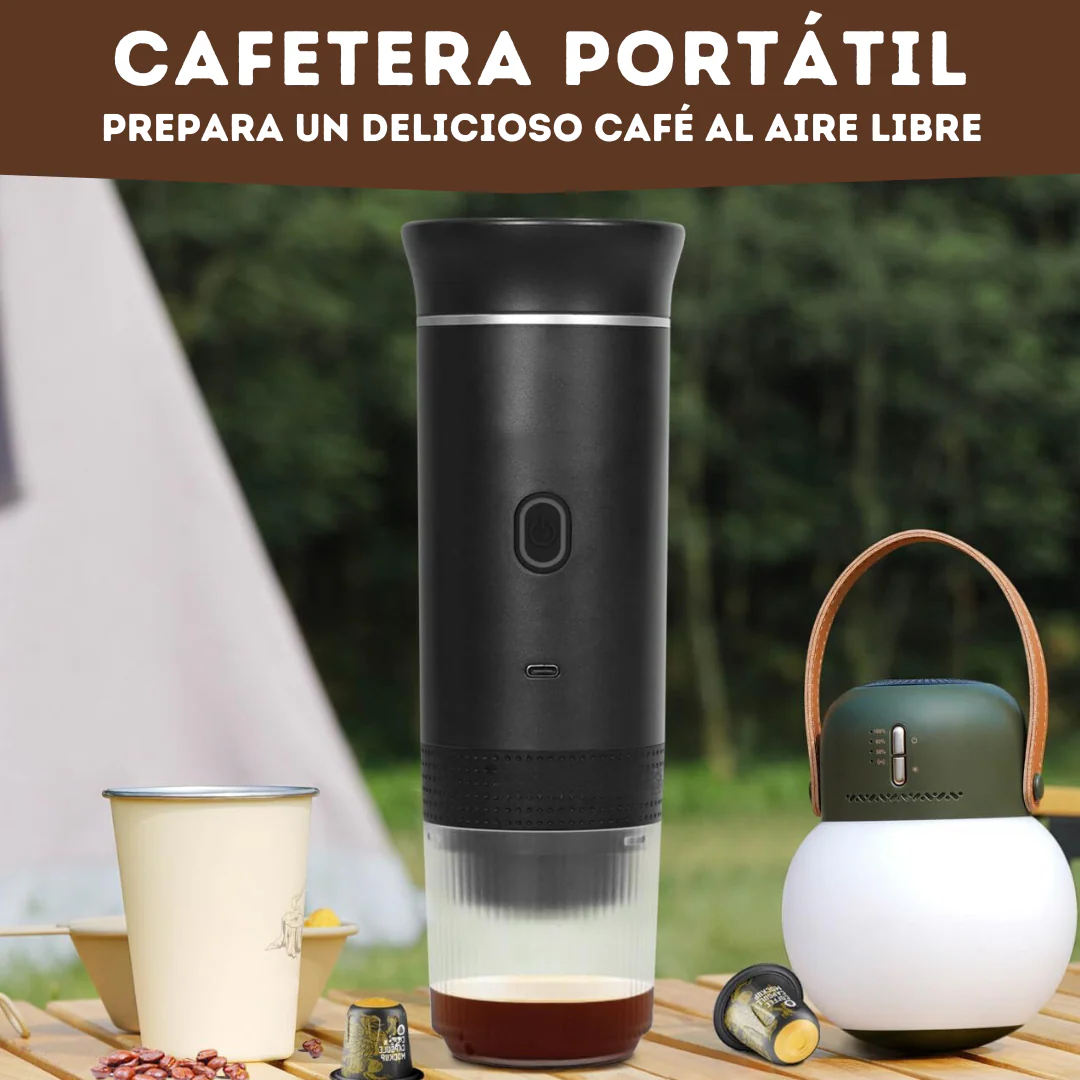 CaféGo™ Cafetera Portátil 3 en 1 | ¡Café Profesional en Cualquier Lugar!